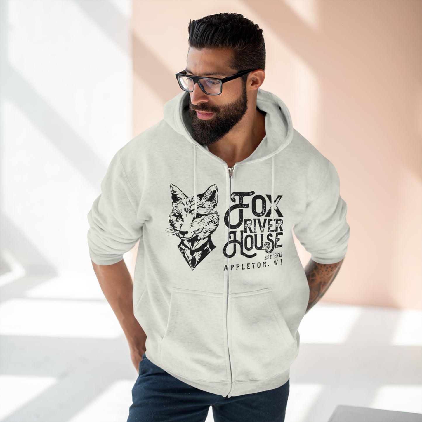 Mr. Fox Zip Hoodie